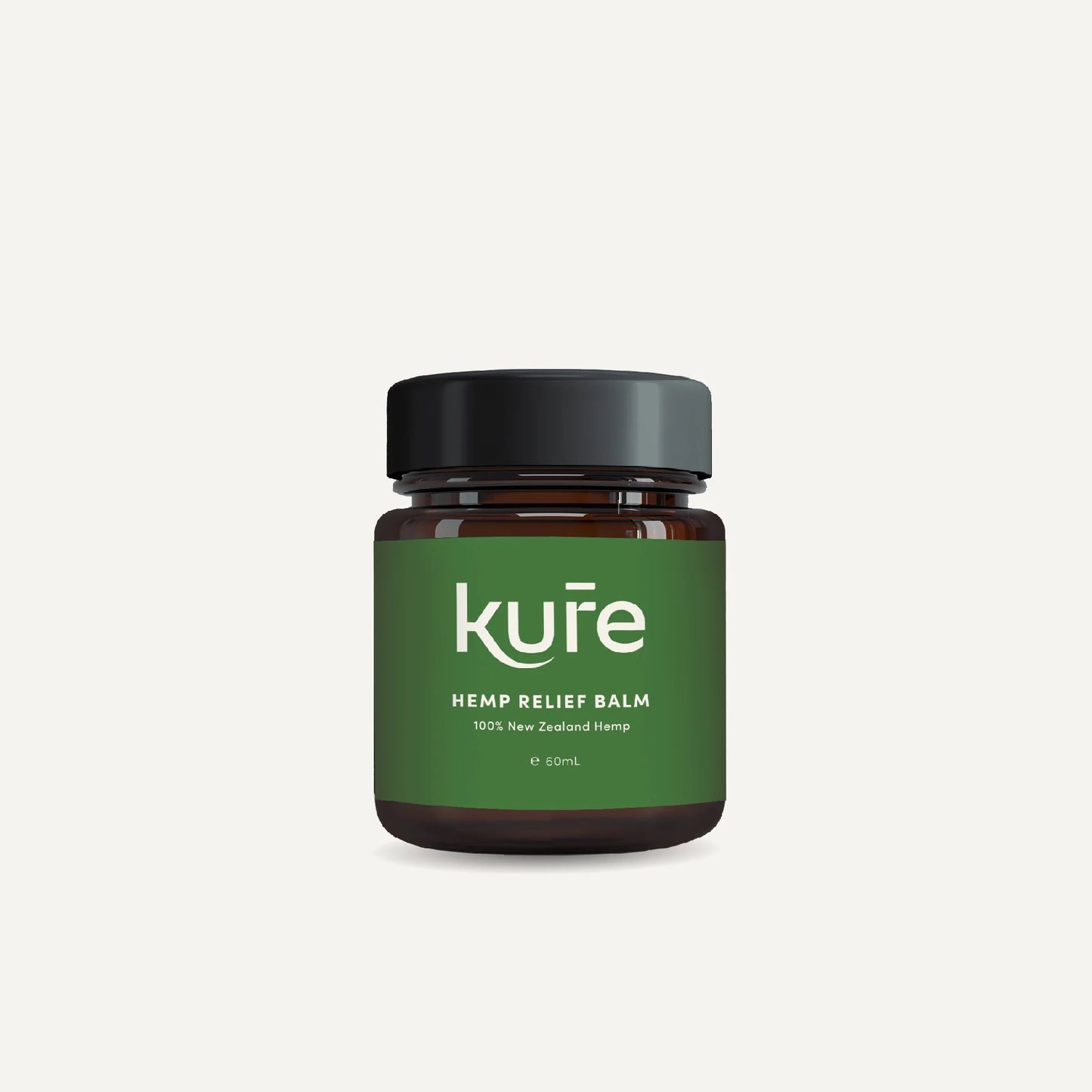Kure Hemp Relief Balm – topical balm with hempseed oil, kawakawa, arnica, calendula, hypericum infused oils and lavender, eucalyptus, peppermint and frankincense essential oils – 60ml – made in Canterbury New Zealand