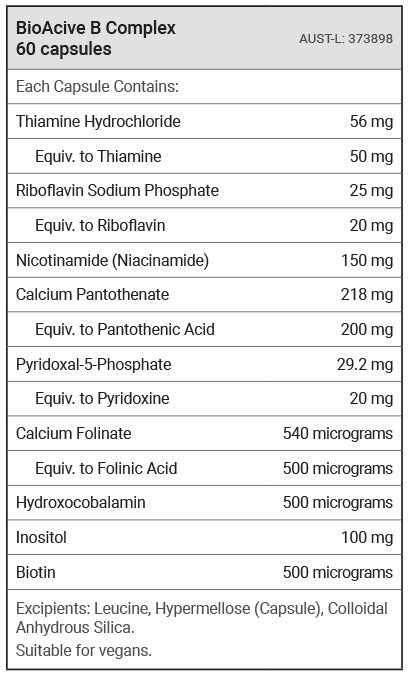 BioActive B-Complex