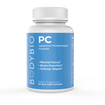 Supplement bottle for PC with a white background