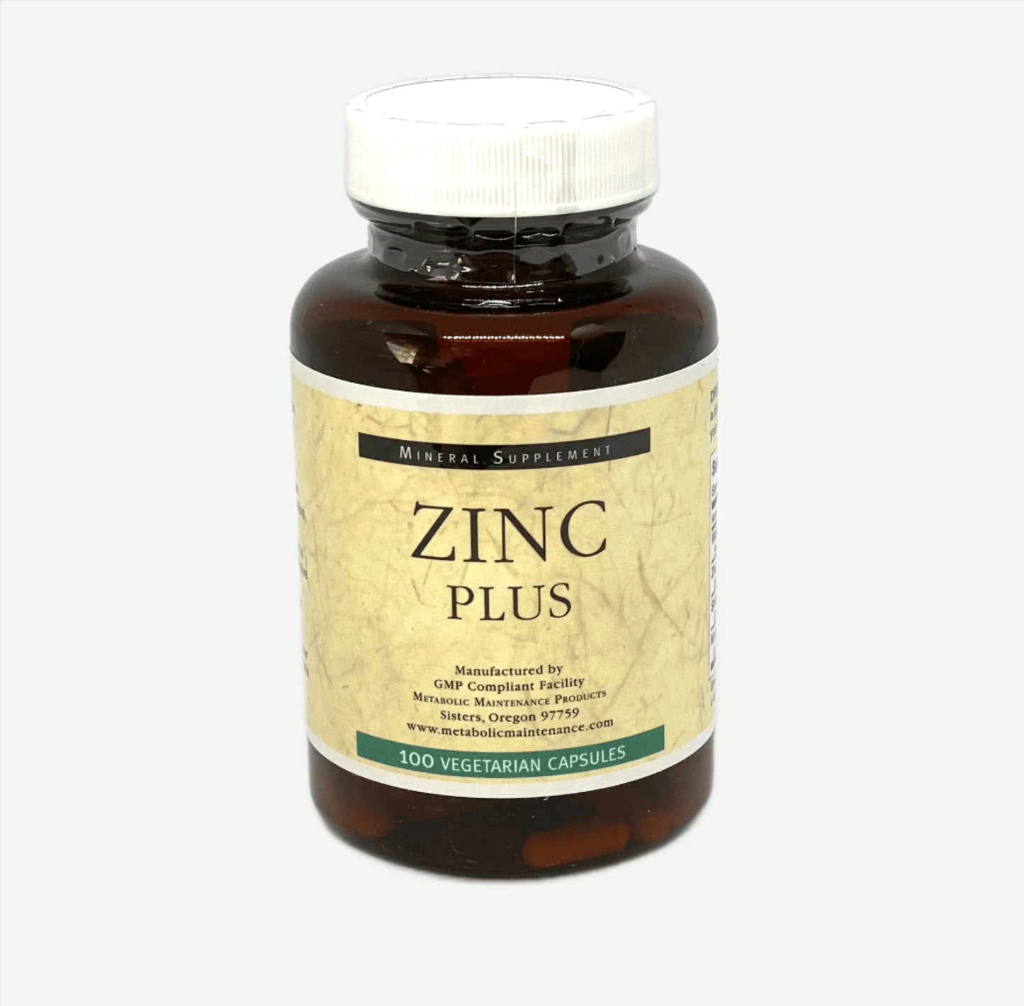 Metabolic Maintenance Zinc Picolinate 30mg with Vitamin C – practitioner-grade zinc supplement