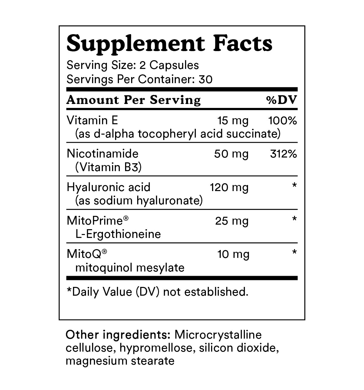 MitoQ Derma + Hydrate